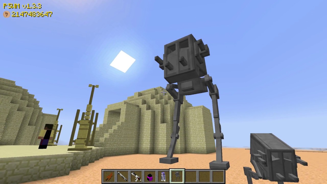 Minecraft pe how to get a star wars mod free